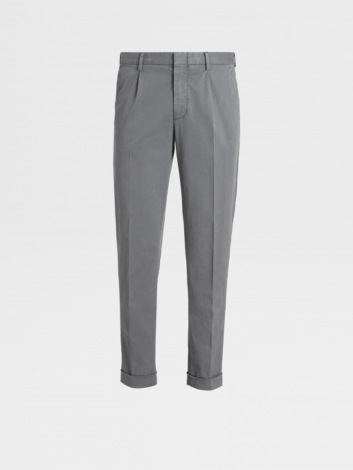 Класичні штани Zegna модель TR315369_Сірий Фото