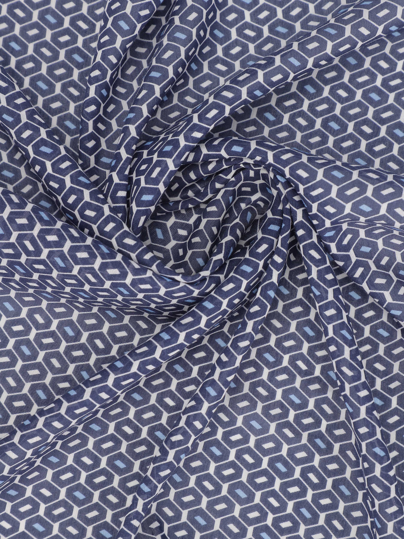 Хустка Zegna модель AC308118_Синій Фото