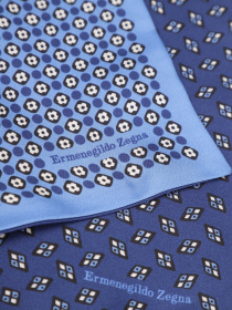 Хустка Zegna модель AC308410_Синій Фото