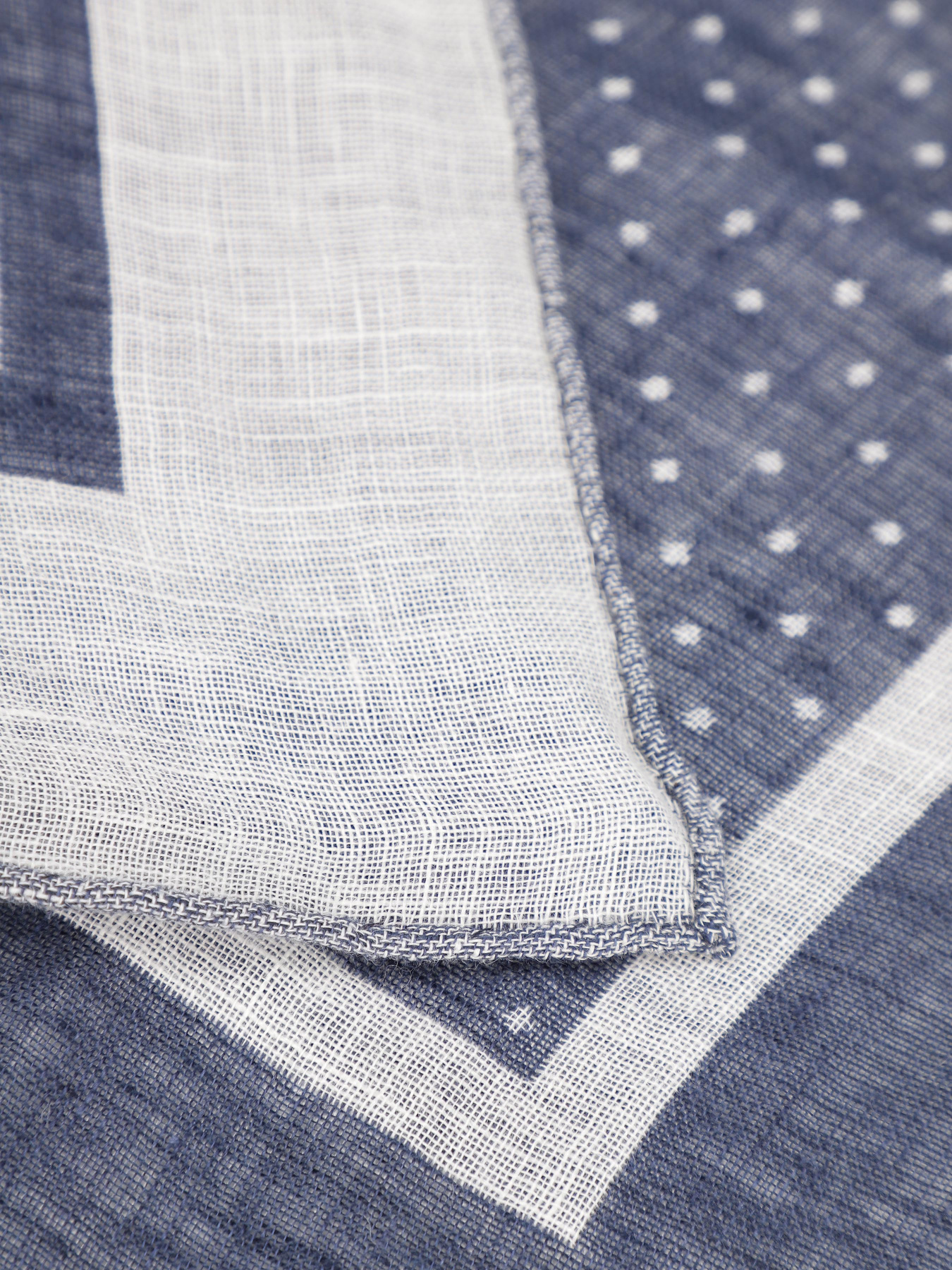 Платок Zegna модель AC308575_Синій Фото