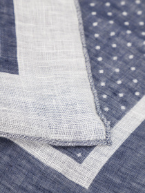 Платок Zegna модель AC308575_Синій Фото