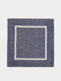 Хустка Zegna модель AC308575_Синій Фото