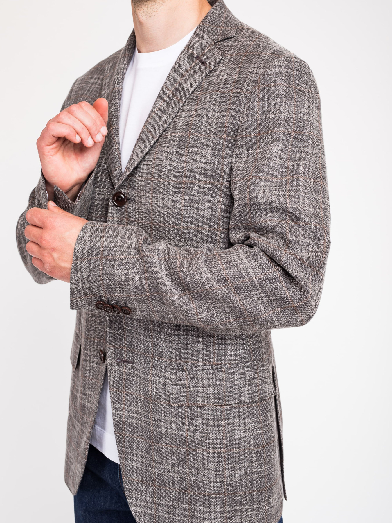 Пиджак Zegna модель JC308908_Сірий Фото