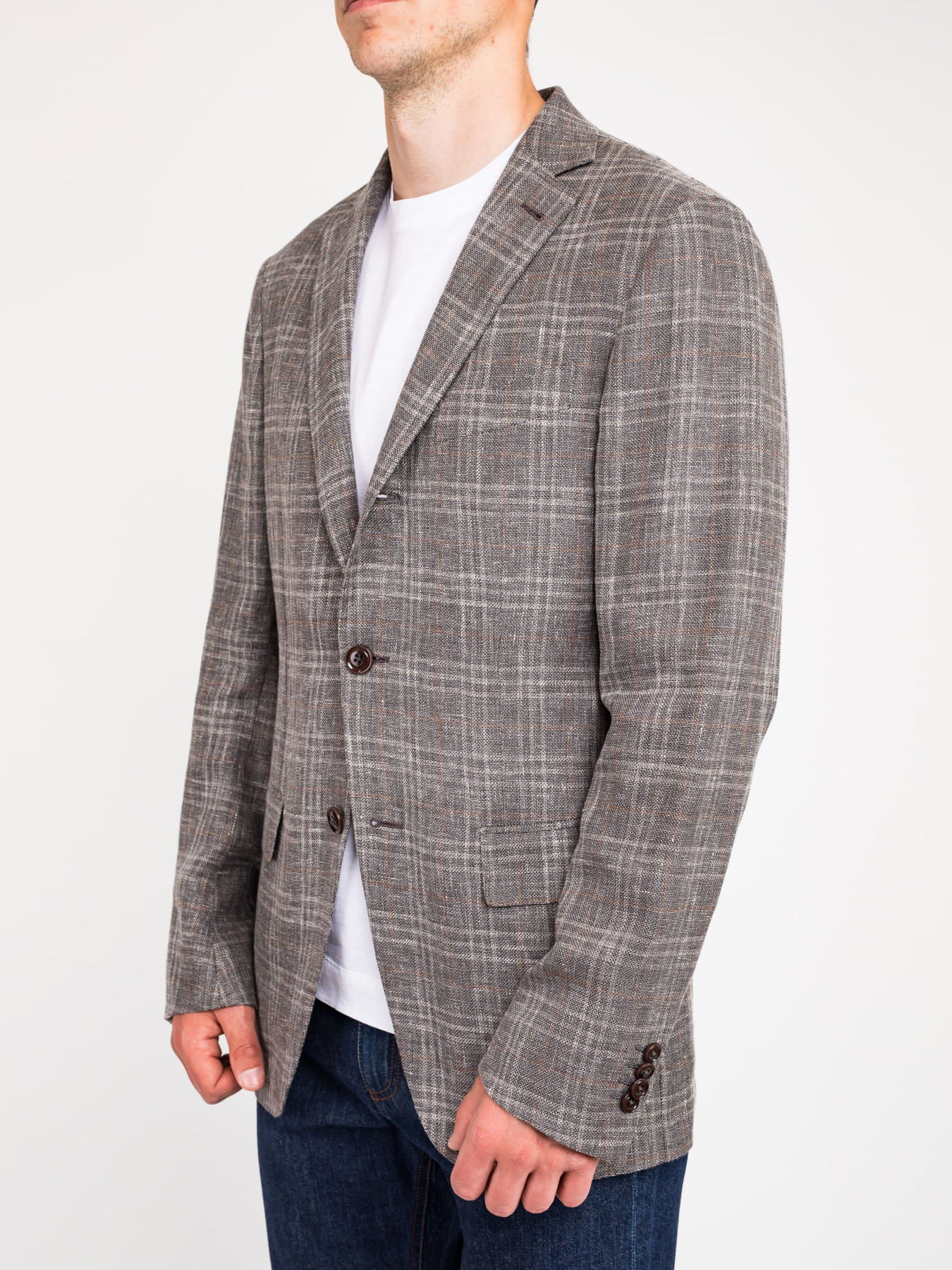 Пиджаки Zegna модель JC308908_Сірий Фото