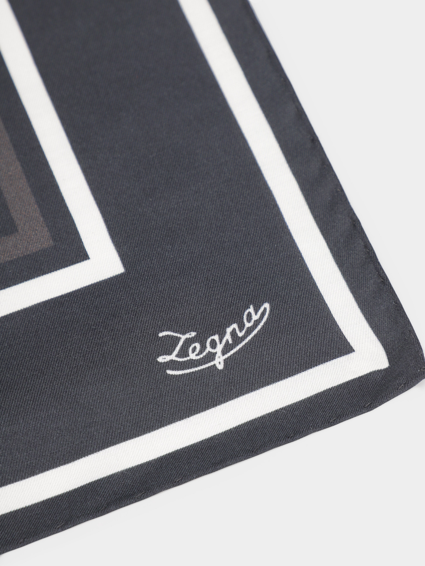 Хустка Zegna модель AC309308_Чорний Фото