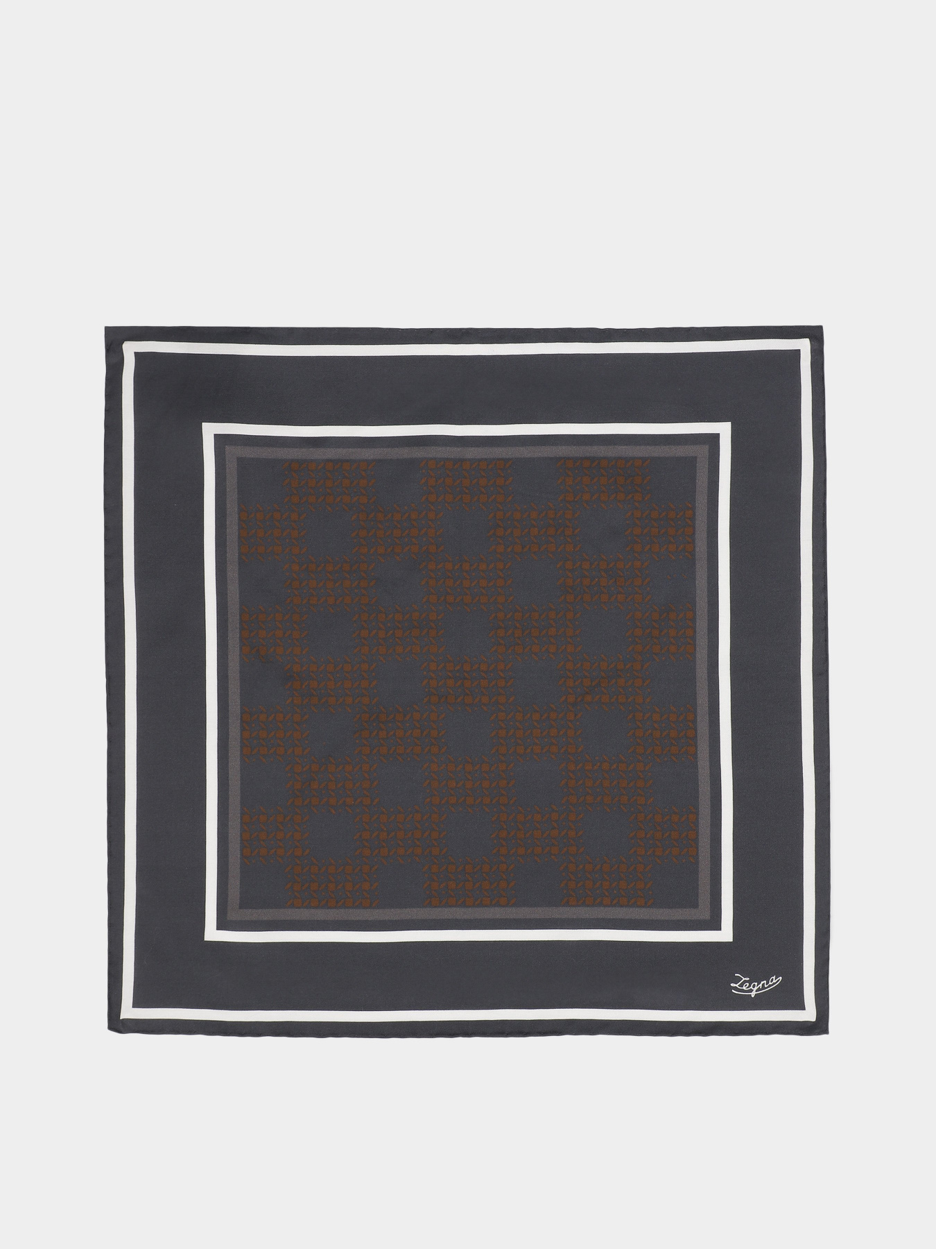 Хустка Zegna модель AC309308_Чорний Фото