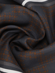 Хустка Zegna модель AC309308_Чорний Фото