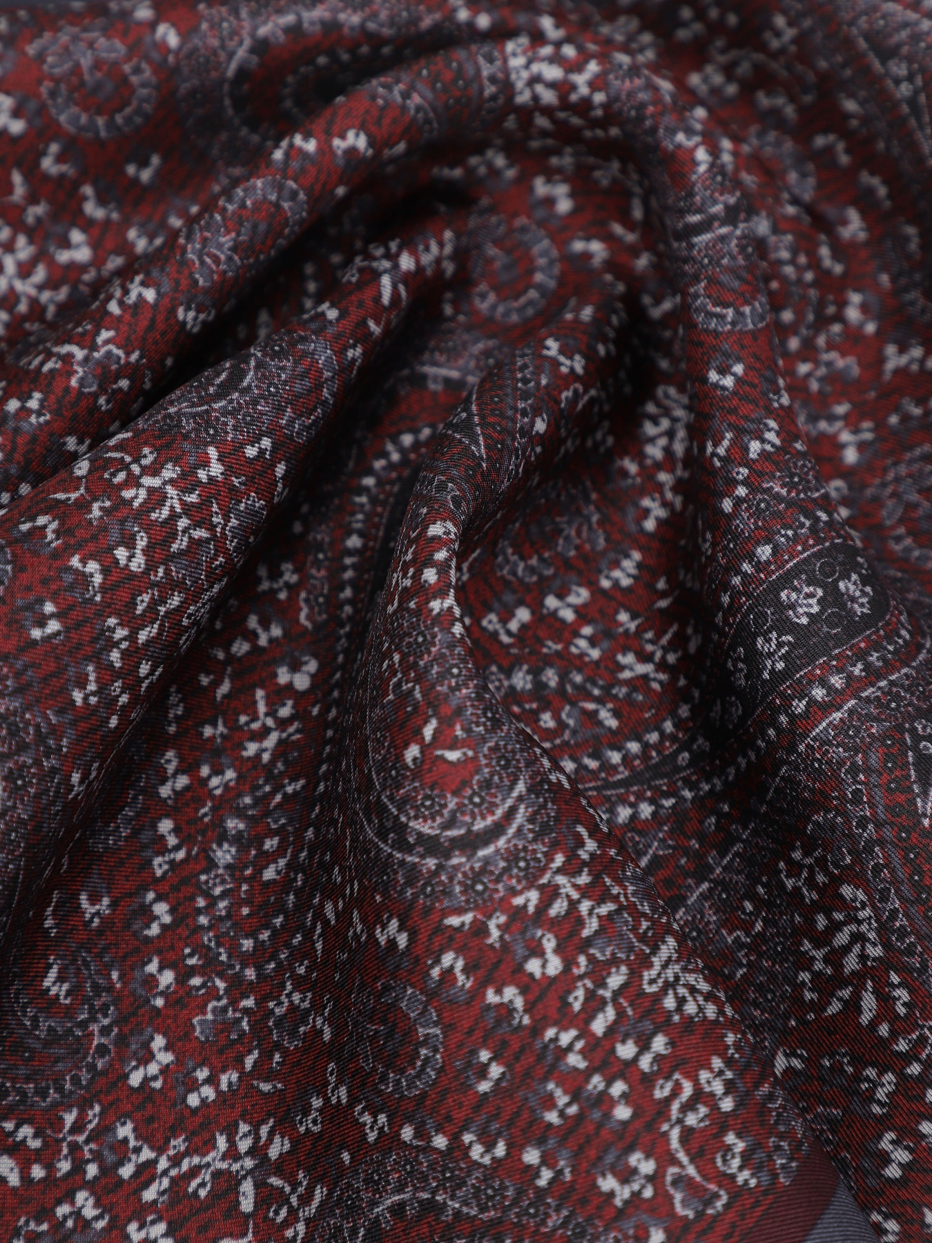 Платок Zegna модель AC311455_Темно-коричневий Фото