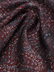 Платок Zegna модель AC311455_Темно-коричневий Фото