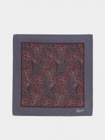 Платок Zegna модель AC311455_Темно-коричневий Фото