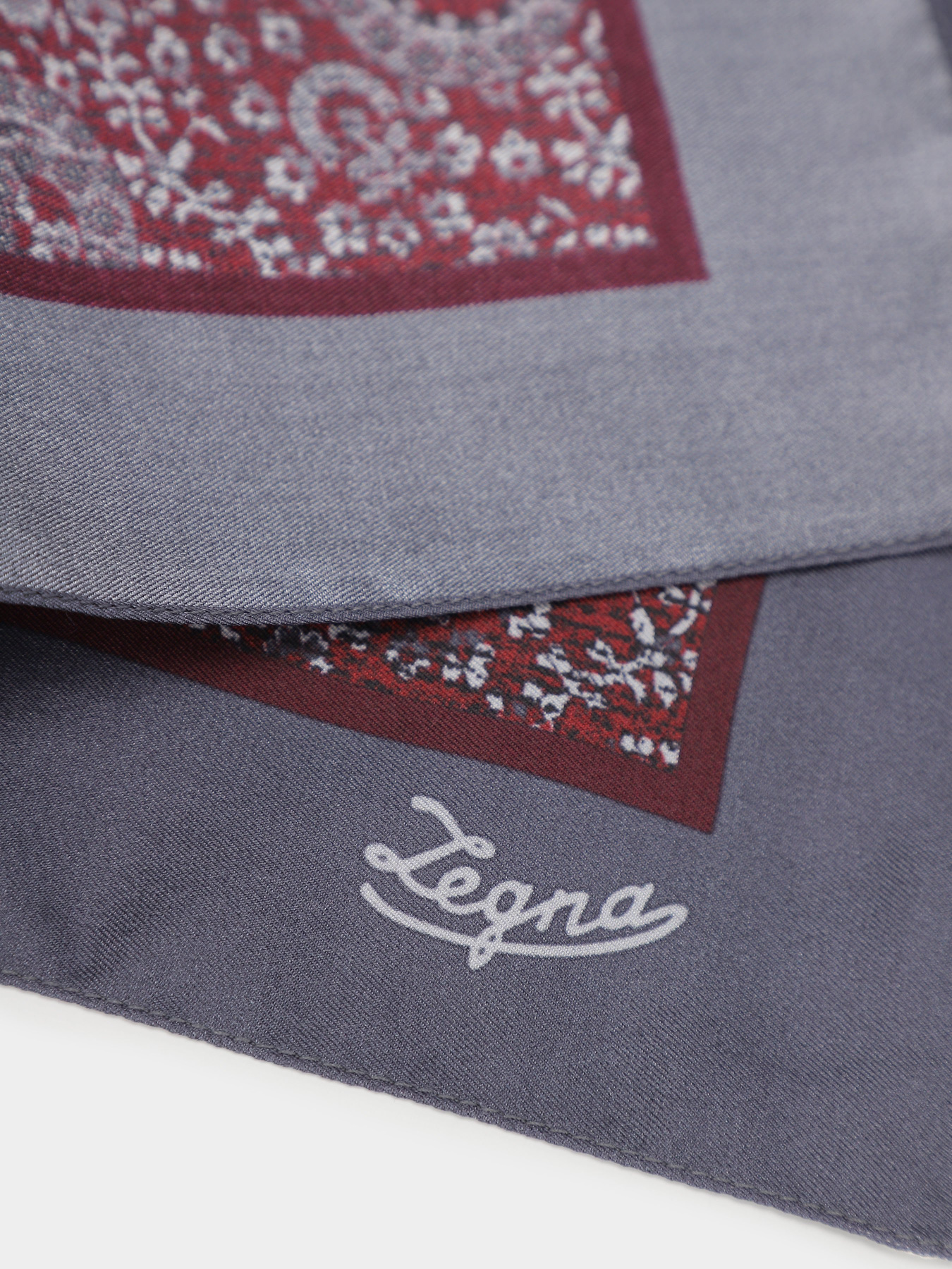 Хустка Zegna модель AC311455_Темно-коричневий Фото