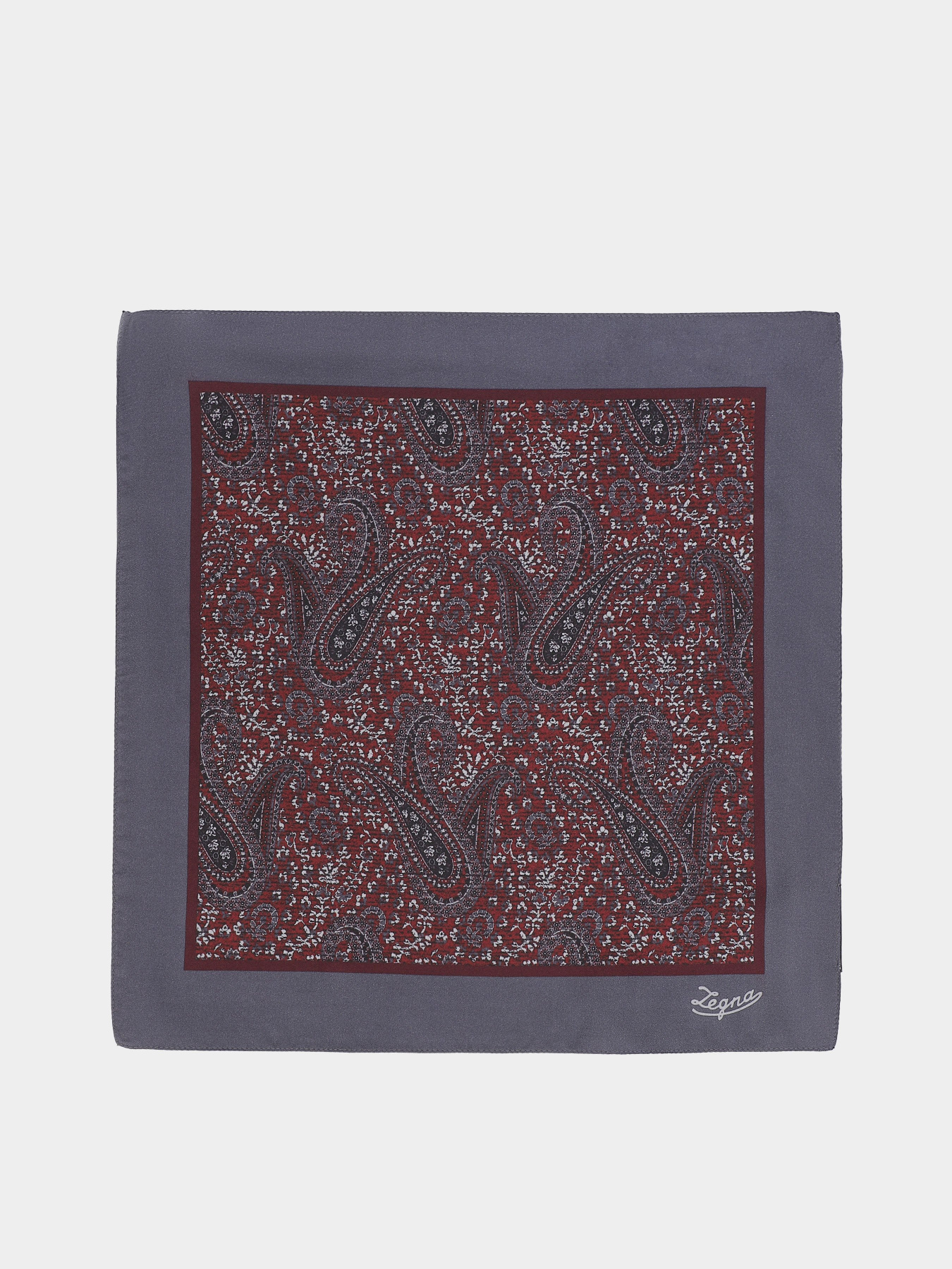 Хустка Zegna модель AC311455_Темно-коричневий Фото