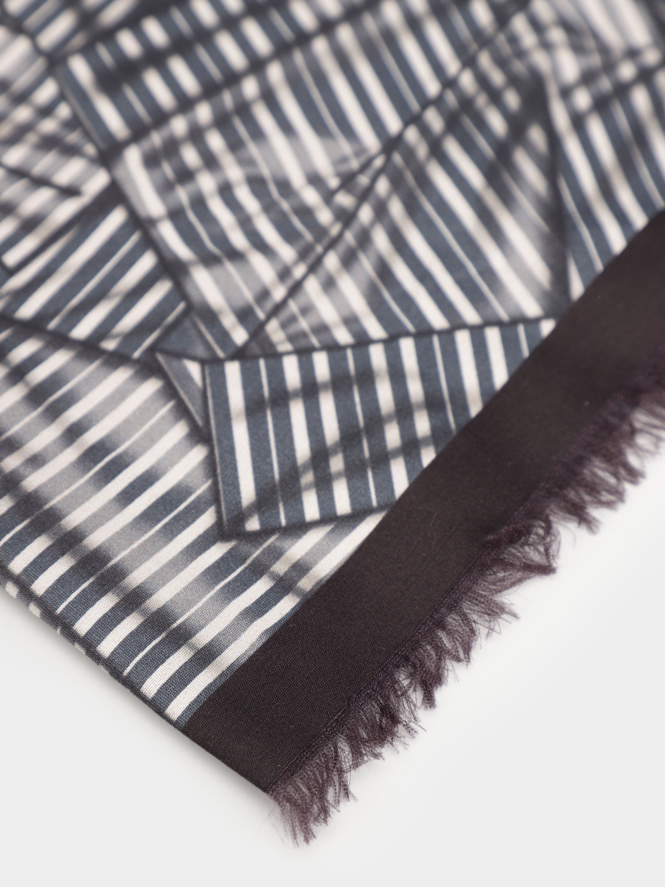 Шарф Zegna модель AC312275_Графітовий Фото