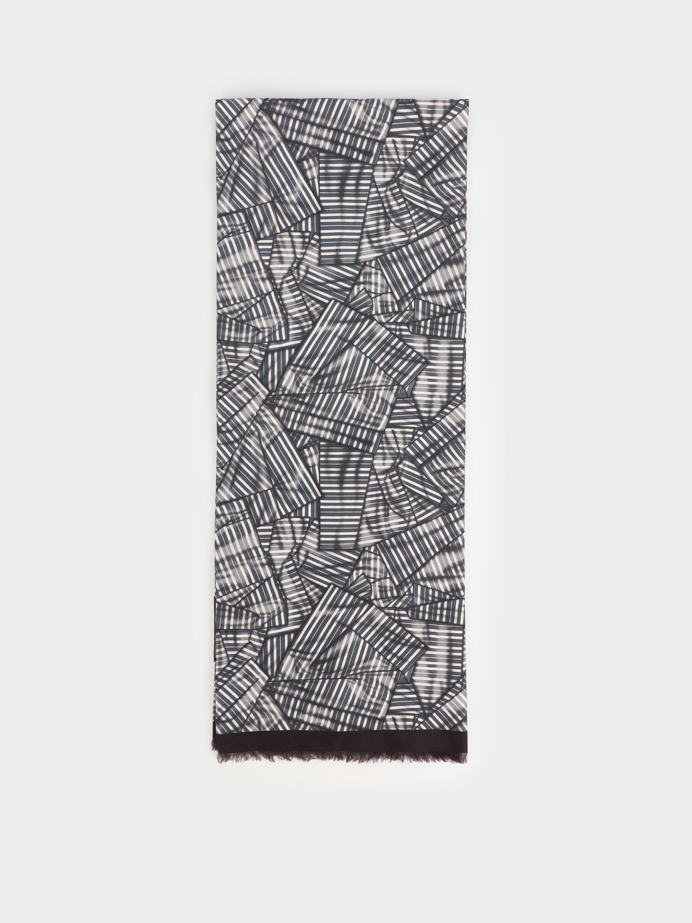 Шарф Zegna модель AC312275_Графітовий Фото