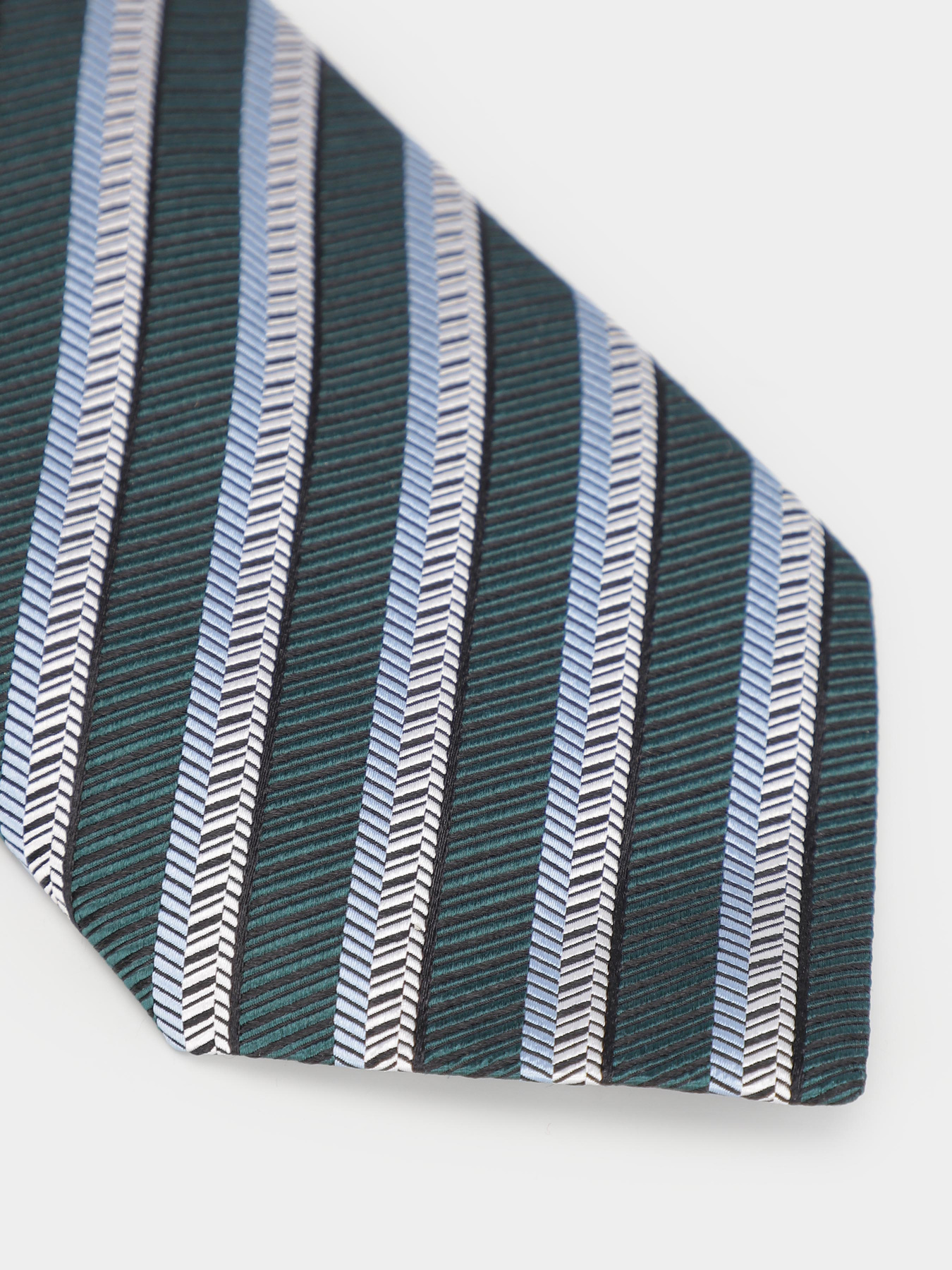 Галстук Zegna модель TI11400_Зелений Фото