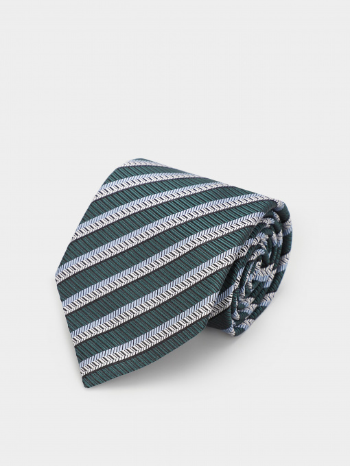 Галстук Zegna модель TI11400_Зелений Фото