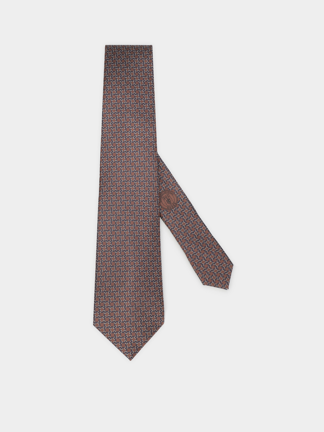 Галстук Zegna модель TI308194_Коричневий Фото