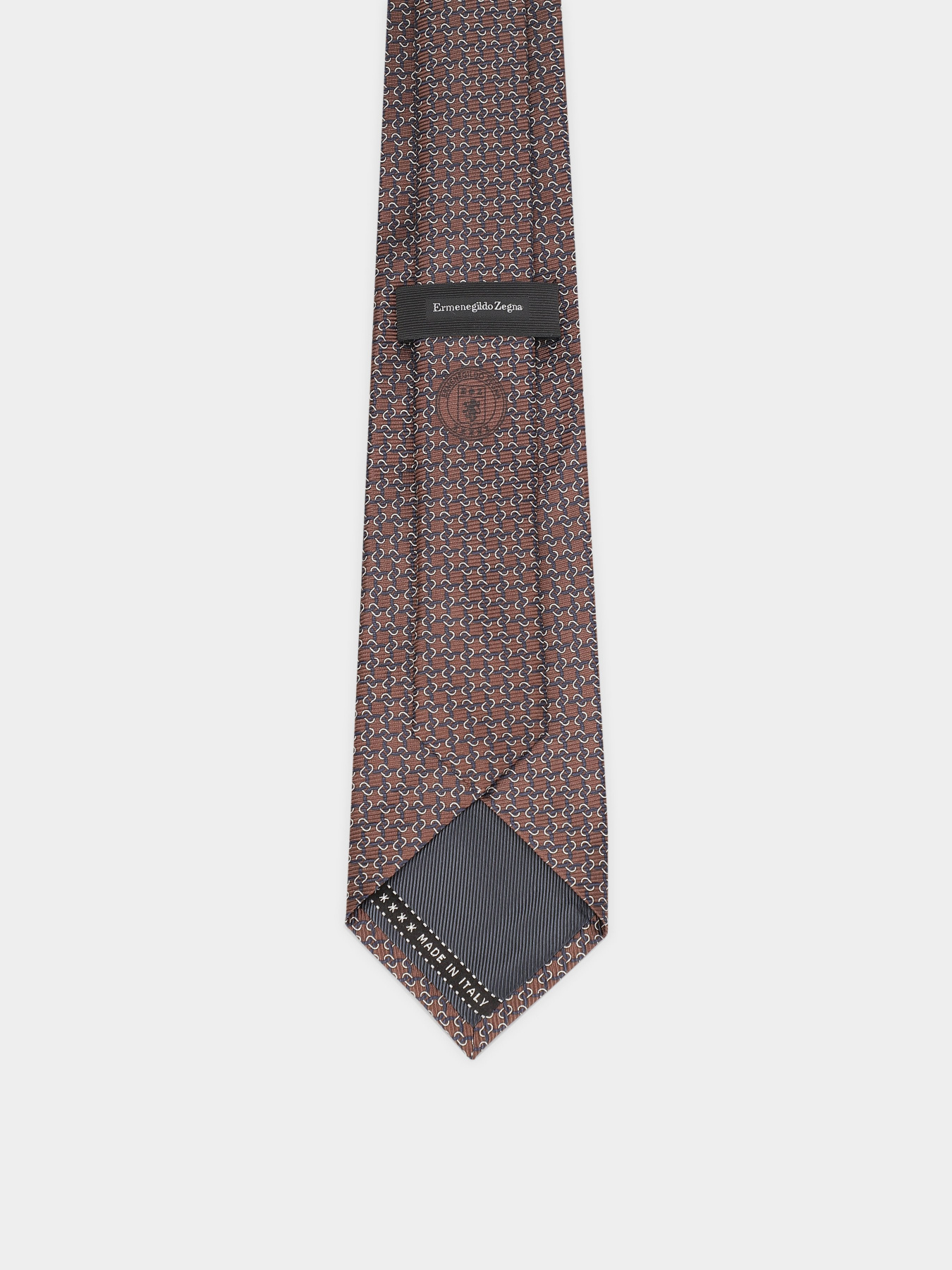 Галстук Zegna модель TI308194_Коричневий Фото