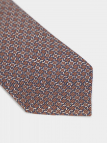 Галстук Zegna модель TI308194_Коричневий Фото