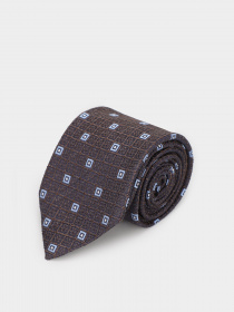 Галстук Zegna модель TI309366_Коричневий Фото