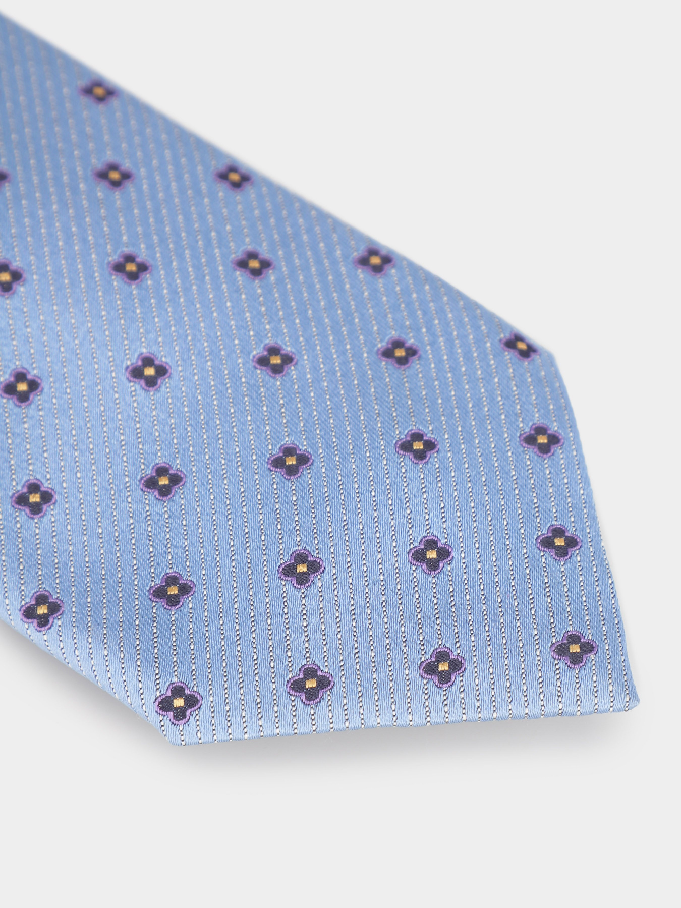 Галстук Zegna модель TI8597_Блакитний Фото