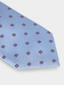 Галстук Zegna модель TI8597_Блакитний Фото