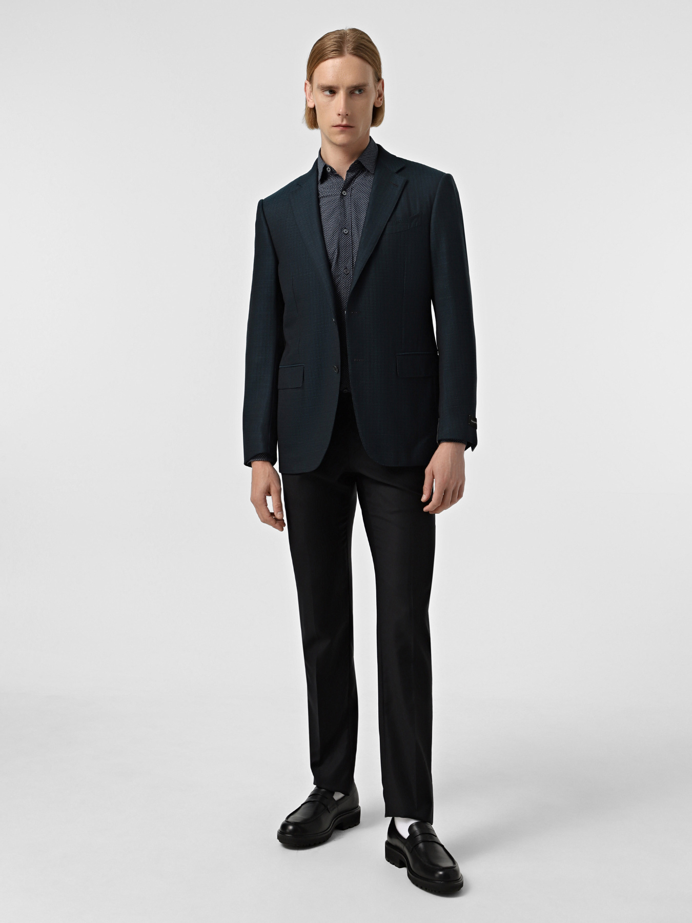 Пиджак Zegna модель JC11807_Сірий Фото