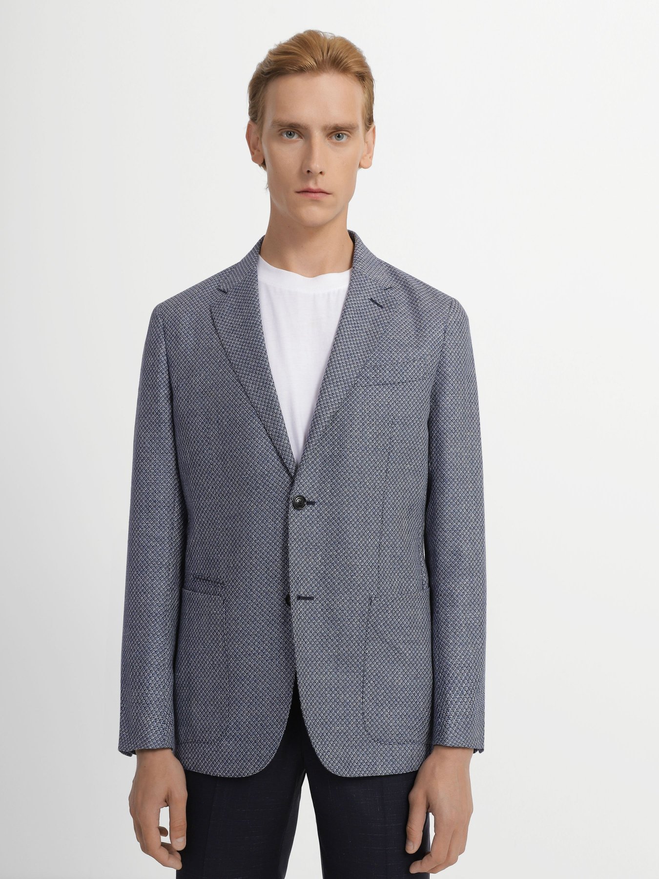 Пиджак Zegna модель JC305742_Синій Фото