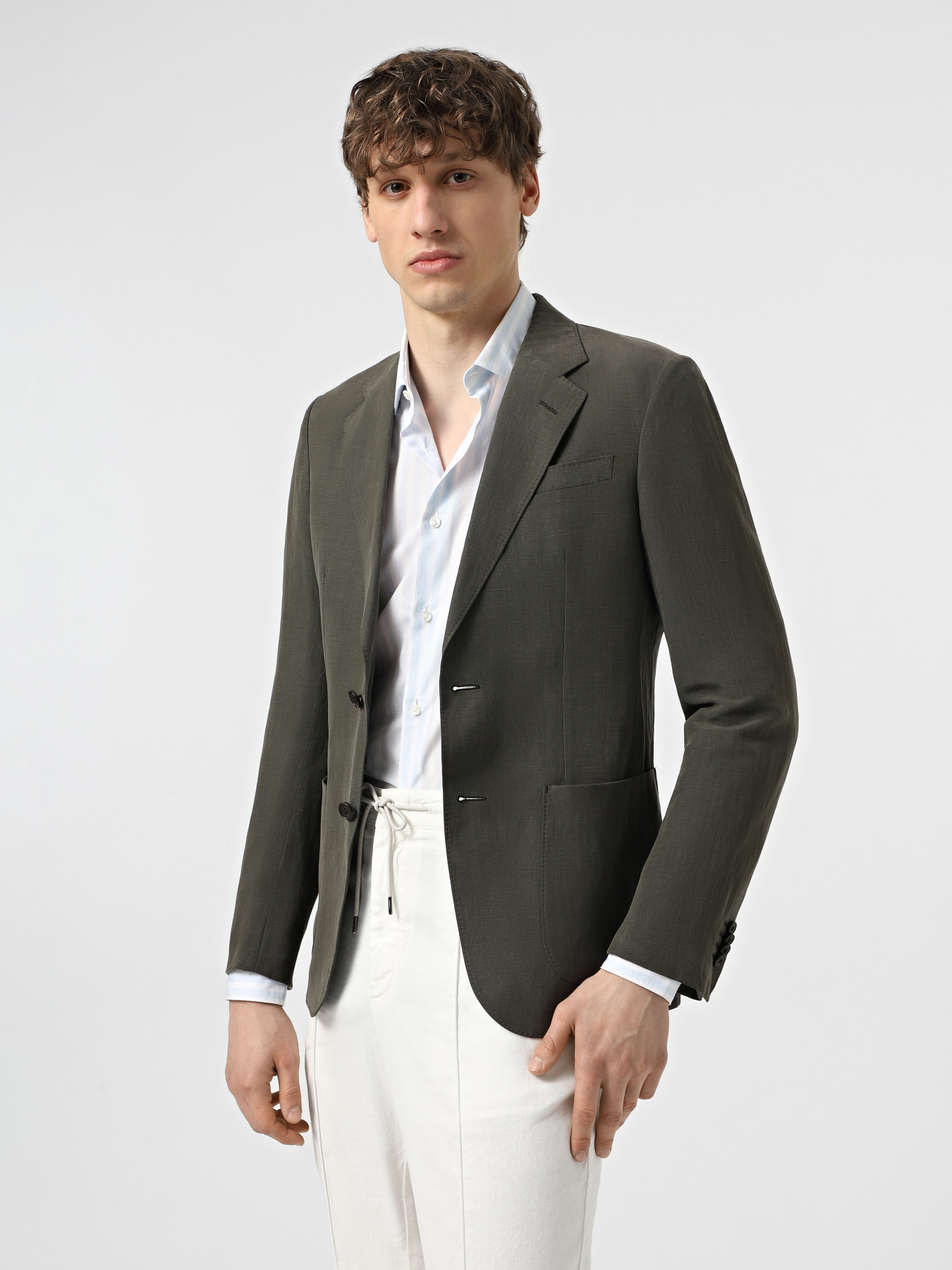 Піджак Zegna модель JC308412_Зелений Фото