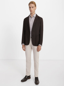 Піджак Zegna модель JC308532_Коричневий Фото