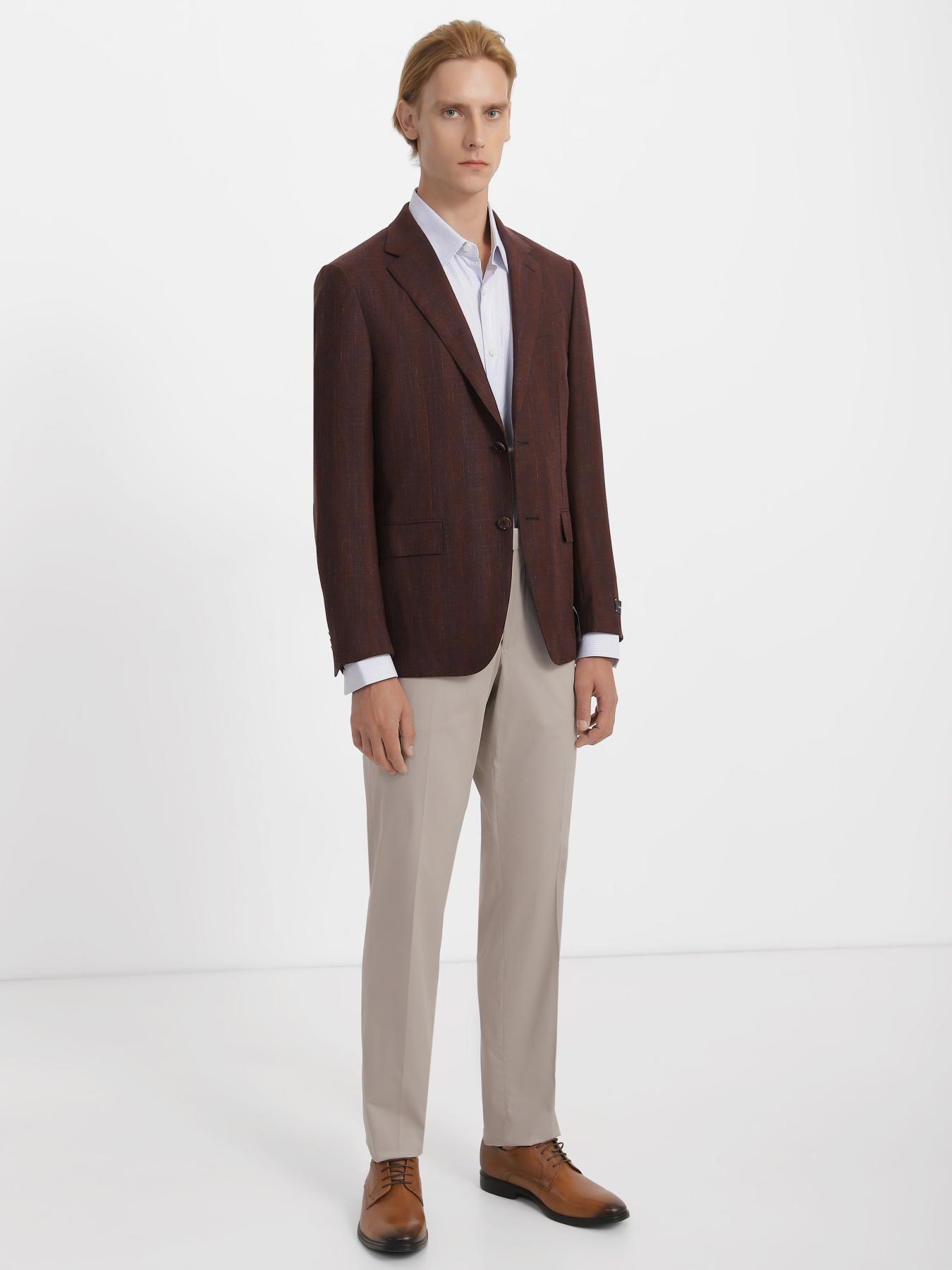 Піджак Zegna модель JC308897_Коричневий Фото