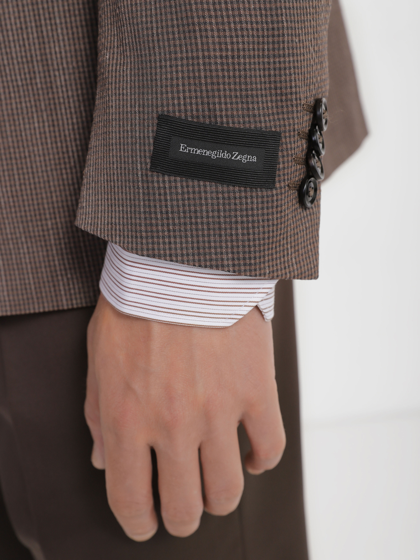 Піджак Zegna модель JC308898_Коричневий Фото