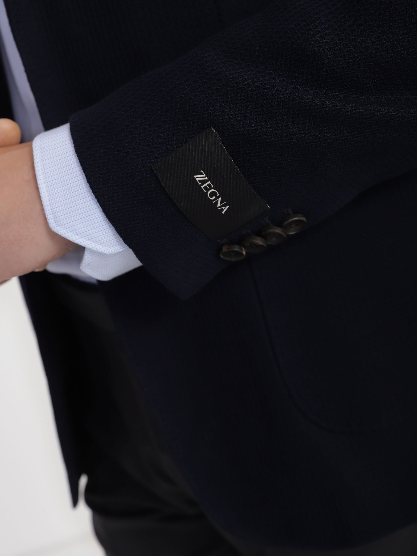 Пиджак Zegna модель JC313839_Синій Фото