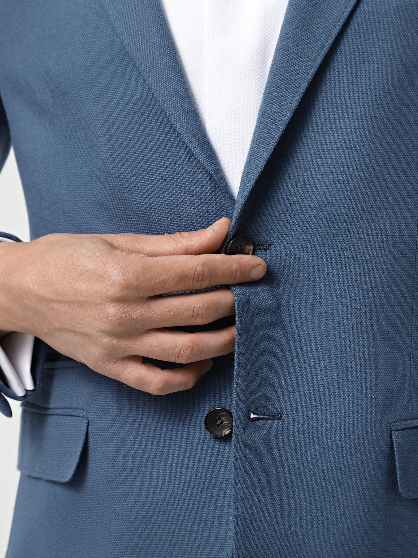 Пиджак Zegna модель JC314550_Синьо-зелений Фото