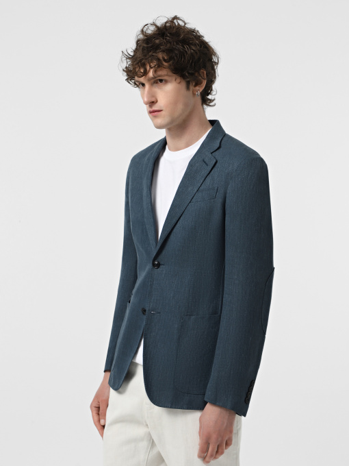 Пиджак Zegna модель JC8857_Синій Фото