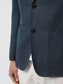 Піджак Zegna модель JC8857_Синій Фото