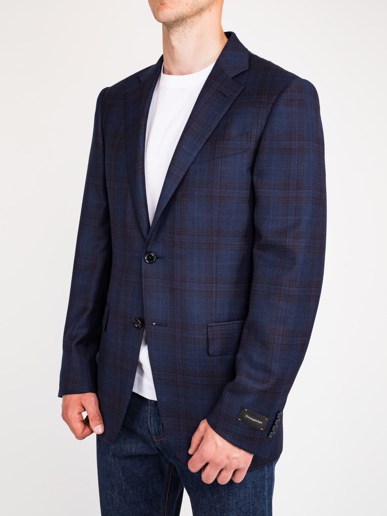 Пиджак Zegna модель JC311348_Темно-синій Фото