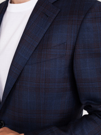 Пиджак Zegna модель JC311348_Темно-синій Фото