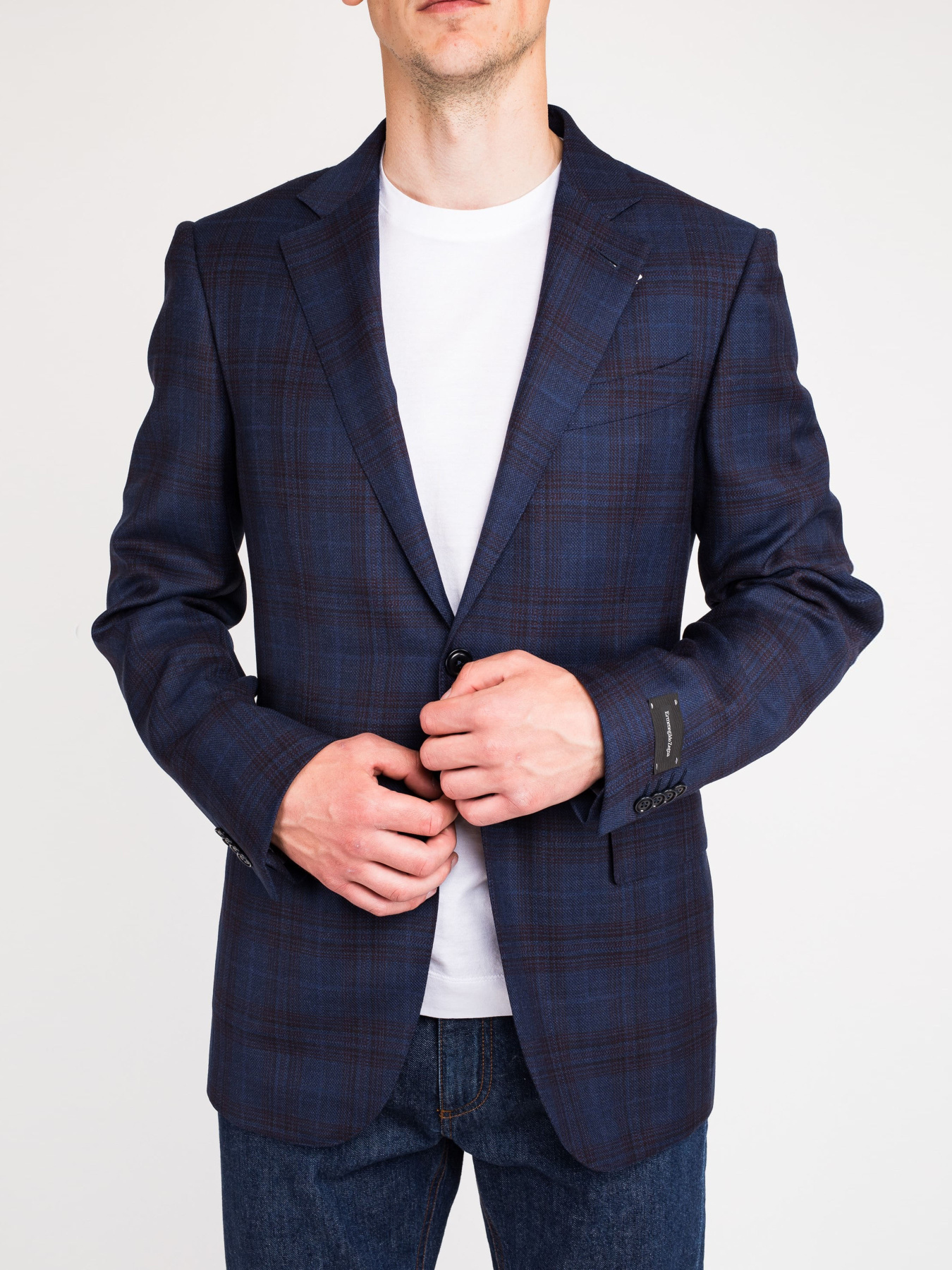 Піджак Zegna модель JC311348_Темно-синій Фото