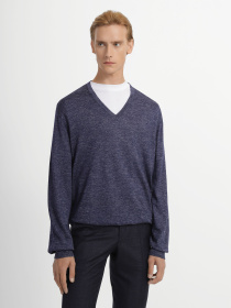 Джемпер Zegna модель KN232_Синій Фото