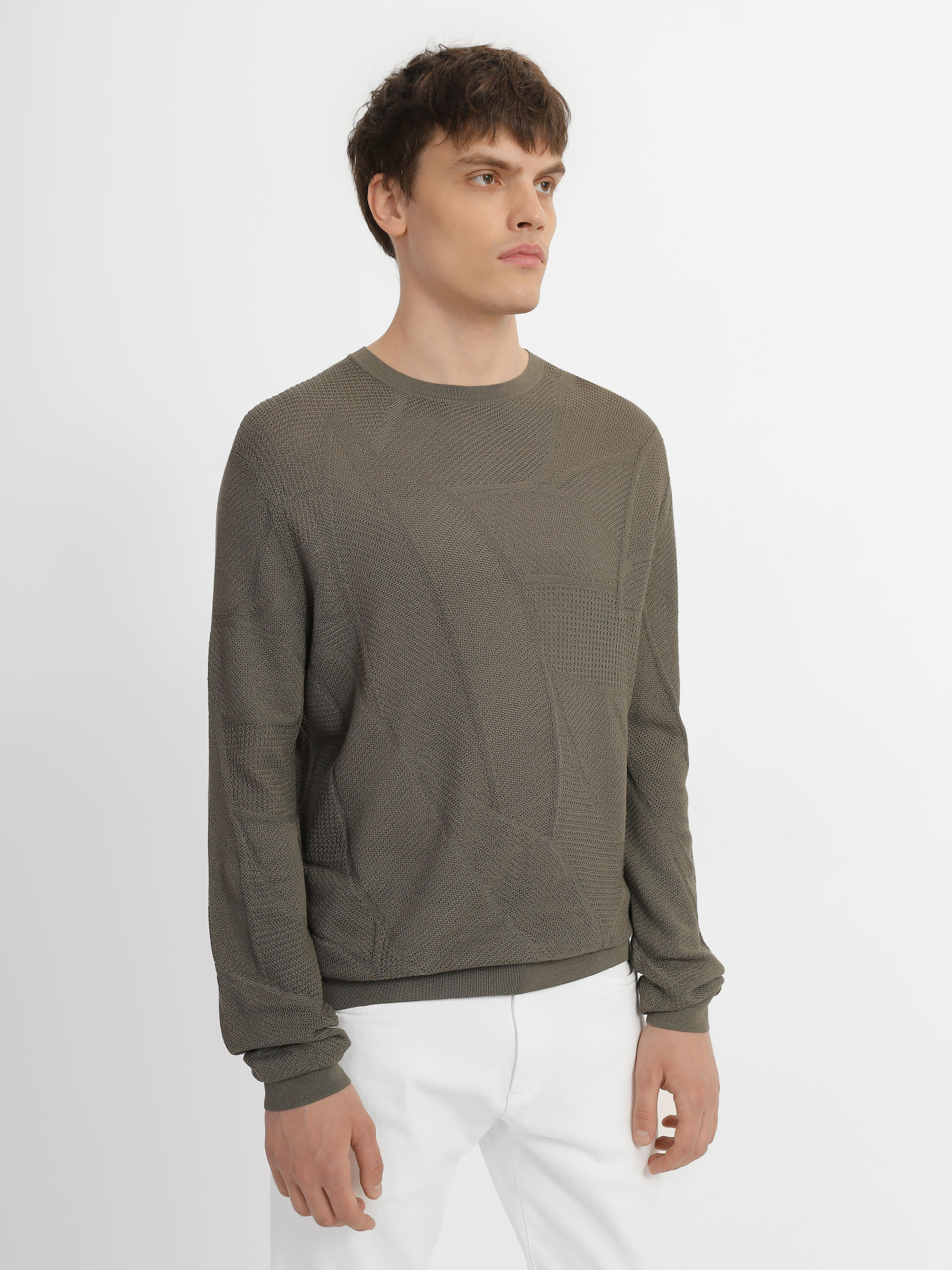 Джемпер Zegna модель KN308564_Зелений Фото