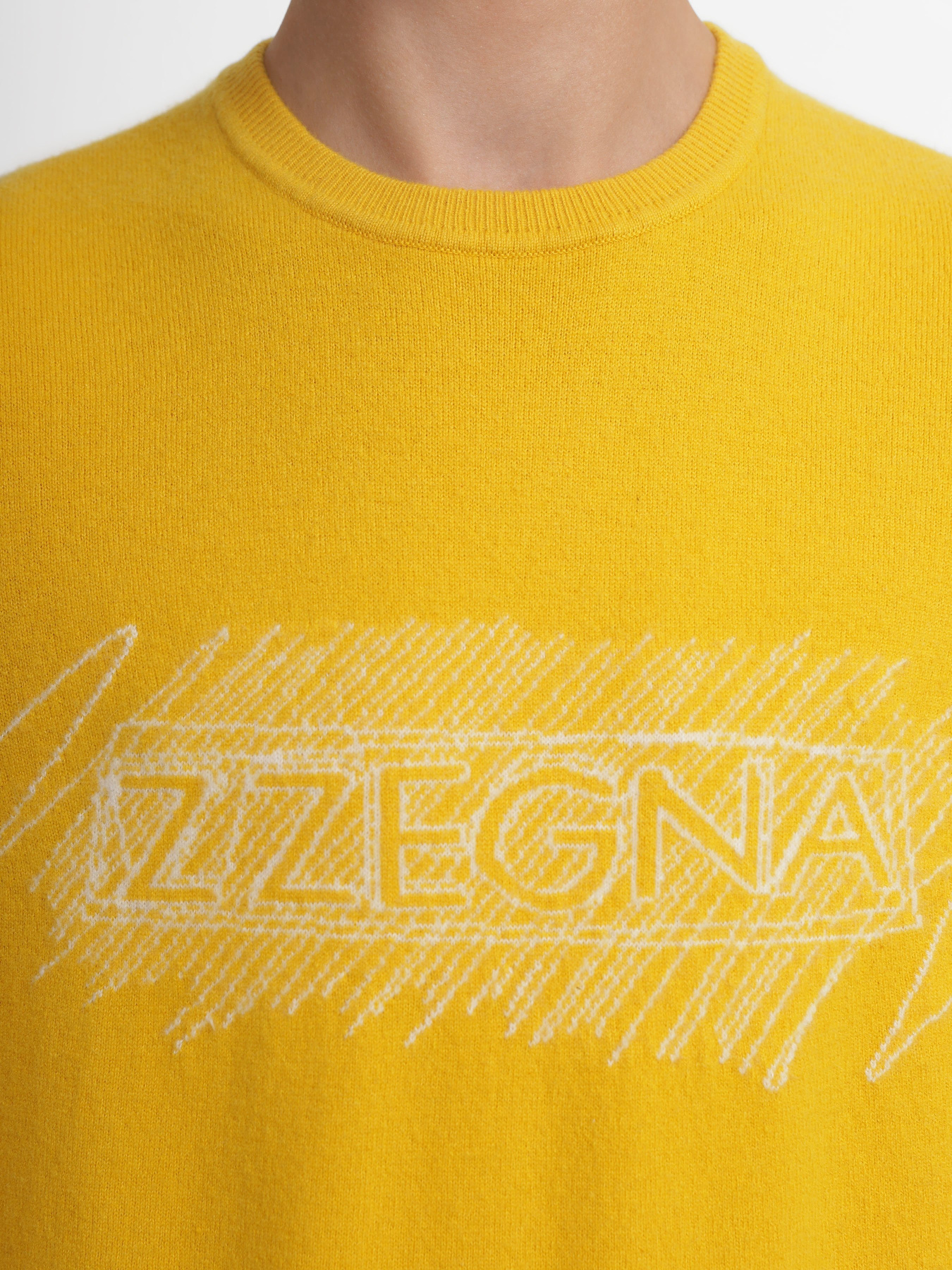 Джемпер Zegna модель KN309413_Жовтий Фото