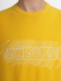 Джемпер Zegna модель KN309413_Жовтий Фото