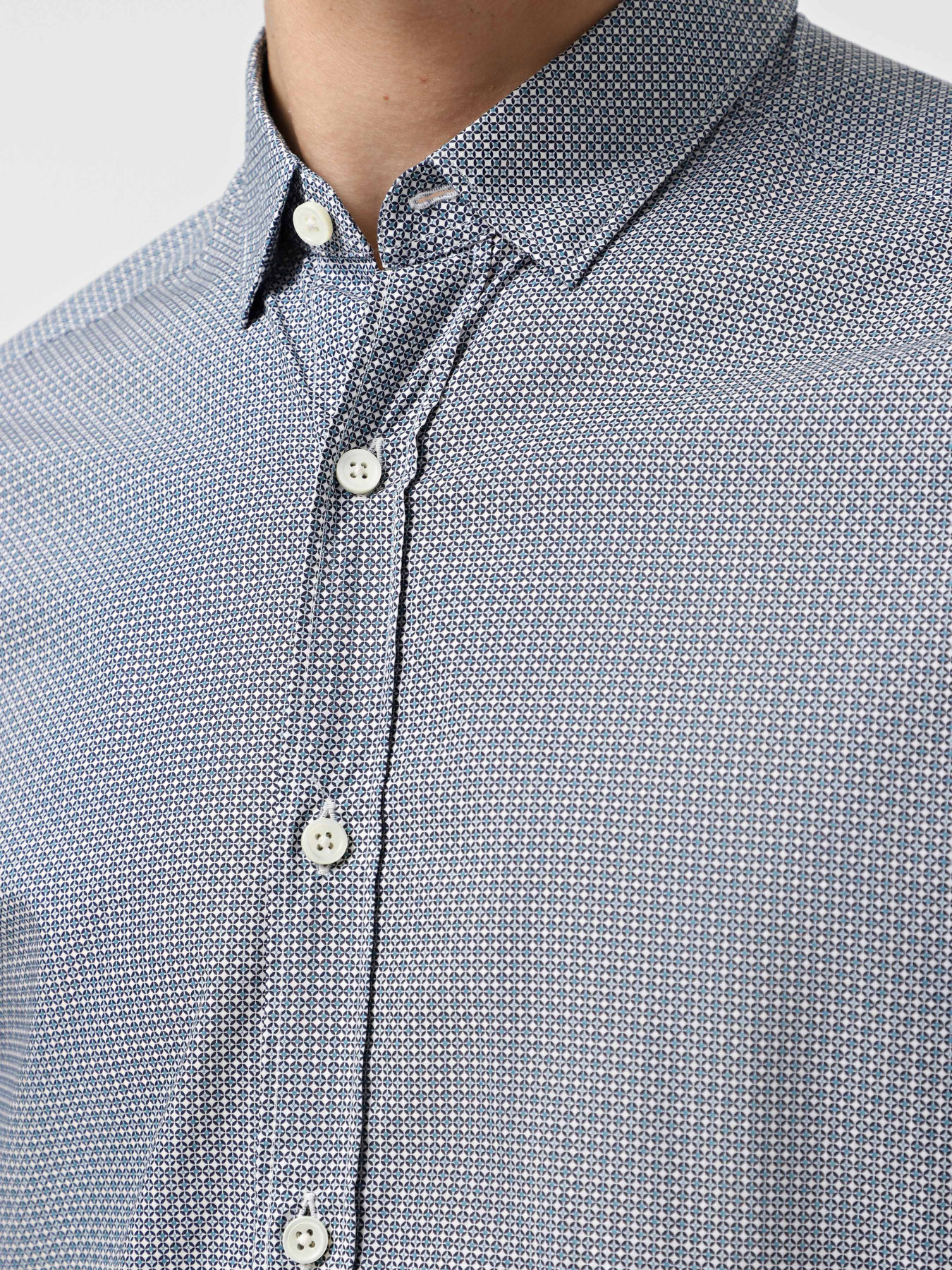 Рубашка Zegna модель KN8501_Блакитний Фото