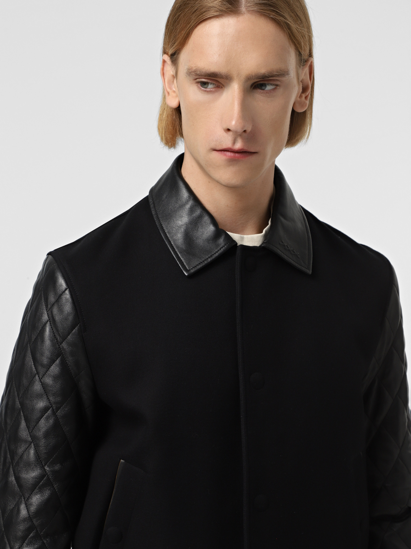 Бомбер Zegna модель OU309538_Чорний Фото