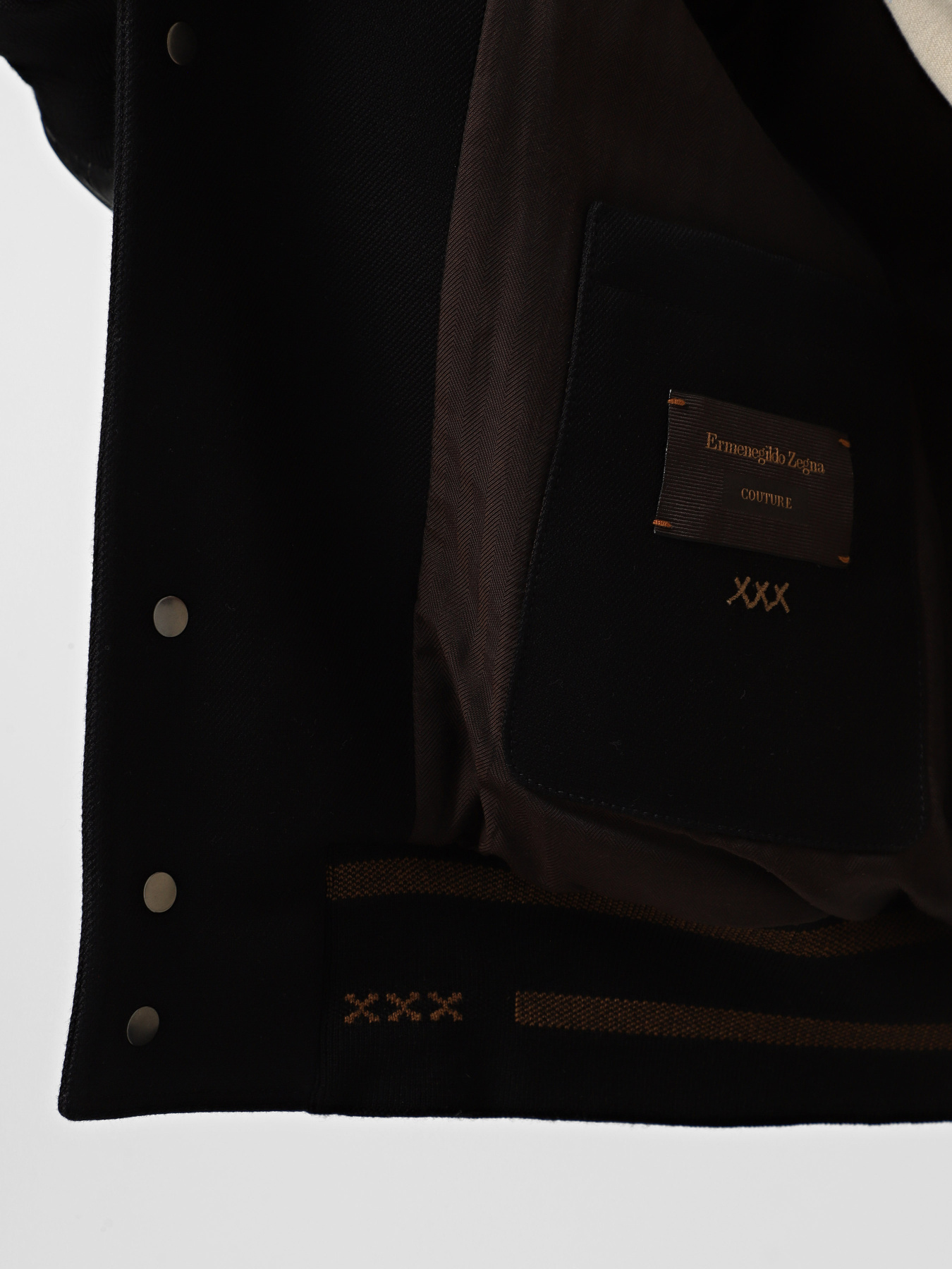 Бомбер Zegna модель OU309538_Чорний Фото