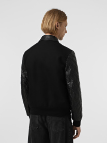 Бомбер Zegna модель OU309538_Чорний Фото