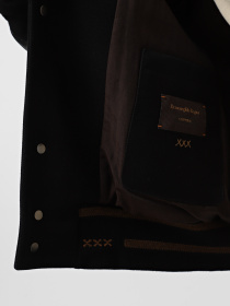 Бомбер Zegna модель OU309538_Чорний Фото