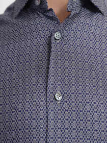 Рубашка повседневная Zegna модель SH10753_Фіолетовий Рубашка повседневная Zegna модель SH10753_Фіолетовий Фото