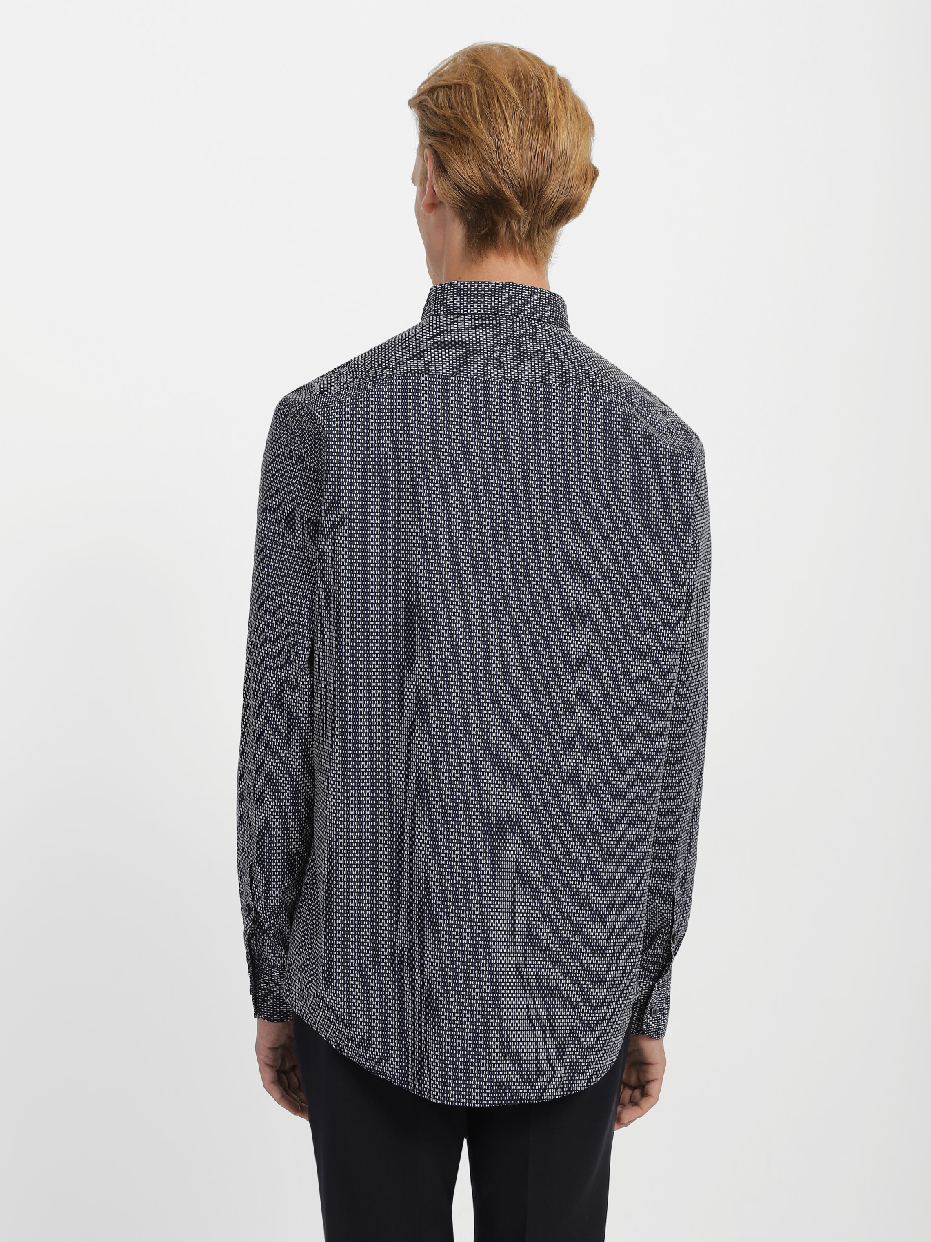 Рубашка Zegna модель SH10756_Синій Фото